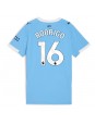 Manchester City Rodri Hernandez #16 Kotipaita Naisten 2025-26 Lyhythihainen Manchester City Rodri Hernandez #16 Kotipaita Naisten 2025-26 Lyhythihainen